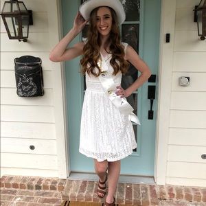 White Altered State Dress